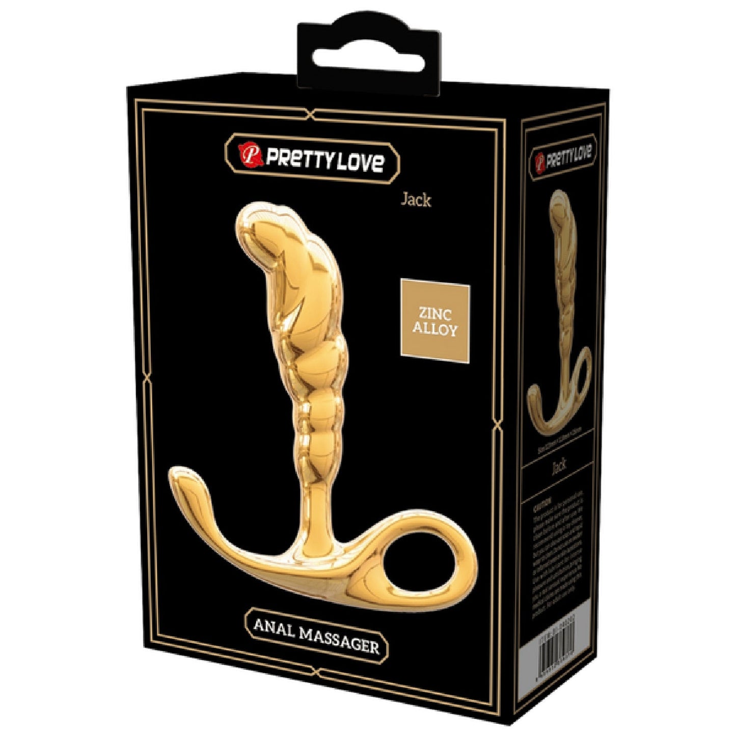 Anal Massager Probe - Jack (Gold)