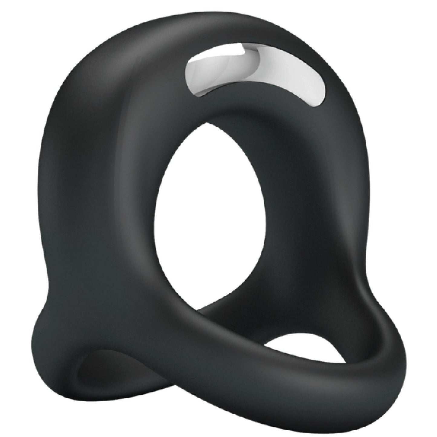 Vibrant Penis Ring - Elliott (Black)