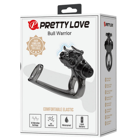 Bull Warrior Cockring (Black)