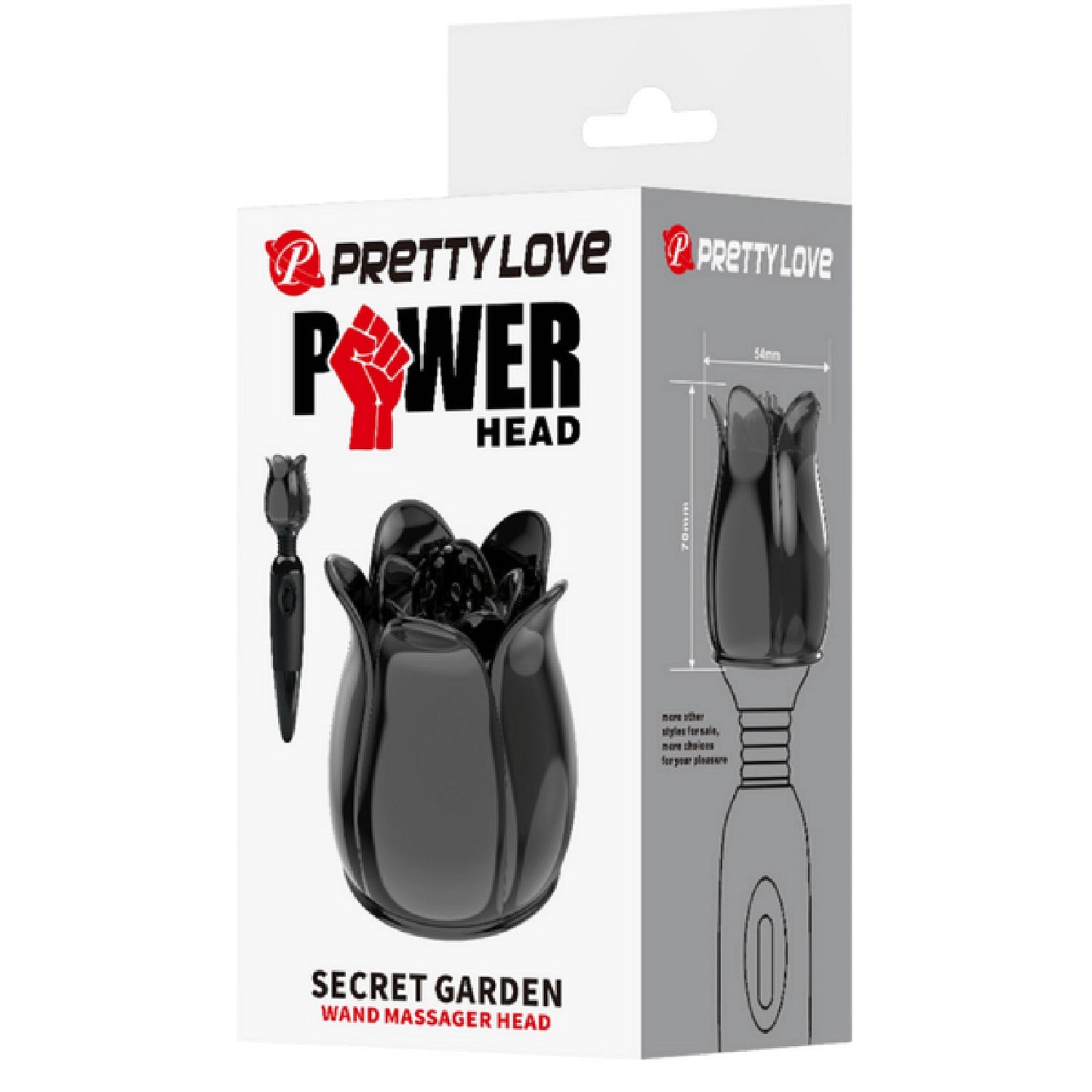 Secret Garden - Wand Attachment (Black)