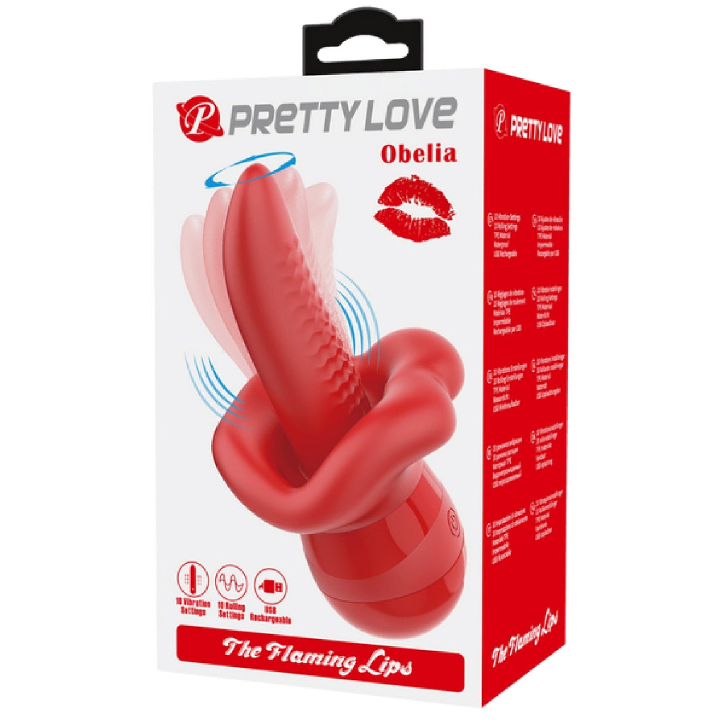 Flaming Rollings Lips - Obelia (Red)