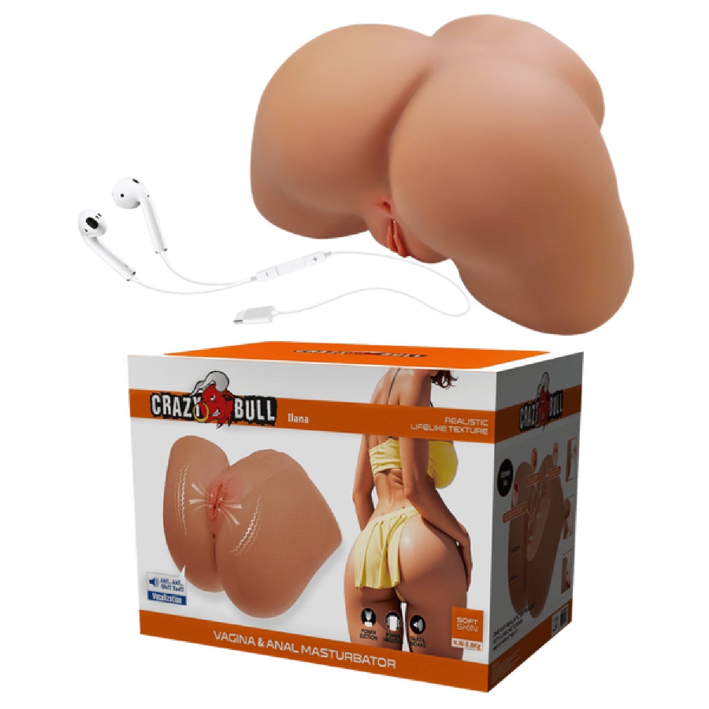 Vagina and Anal Masturbator - Ilana (Talk and Suction)