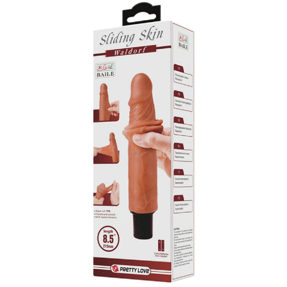 Waldorf Vibrating 8.5" (Tan)