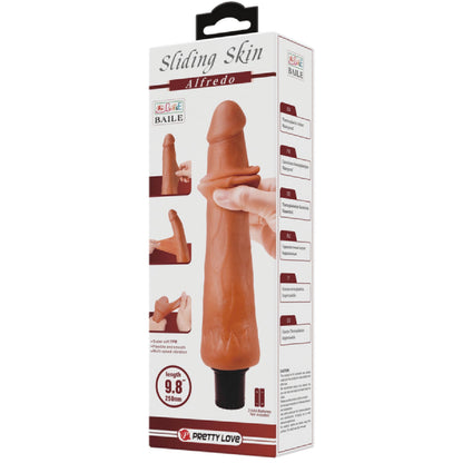 Alfredo Vibrating 9.8" (Tan)