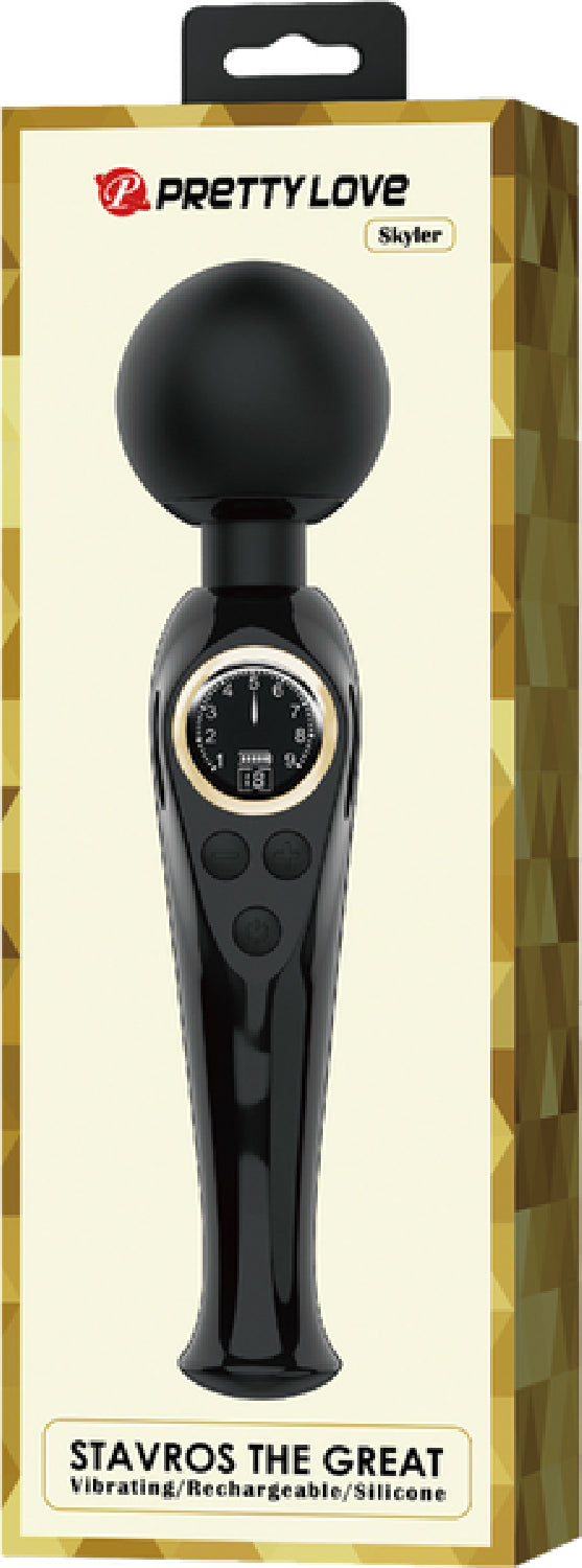Rechargeable Wand - Skyler (Black)