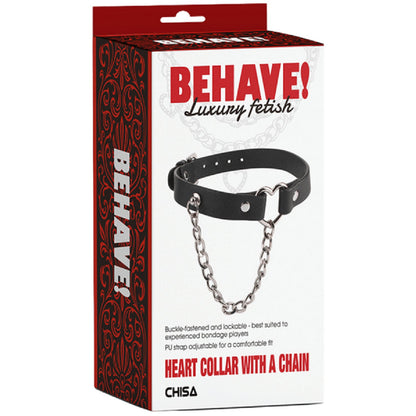 Heart Collar with a Chain