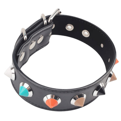 Collar with Thorns (Black)