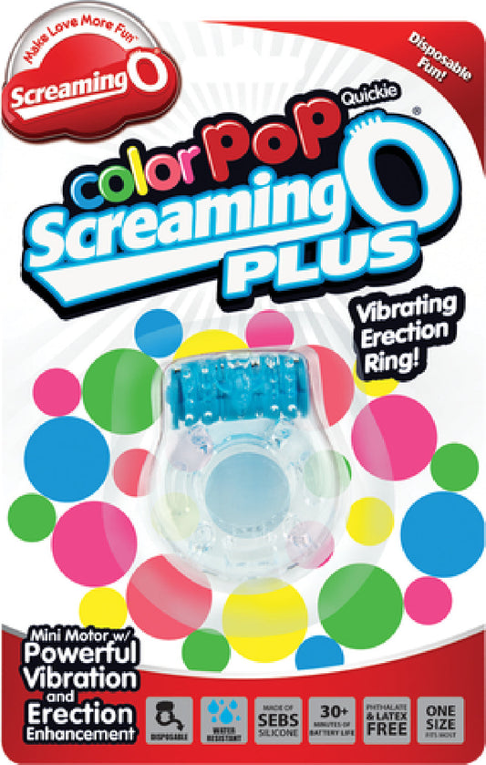 Screaming O Color Pop Quickie Plus (Blue)