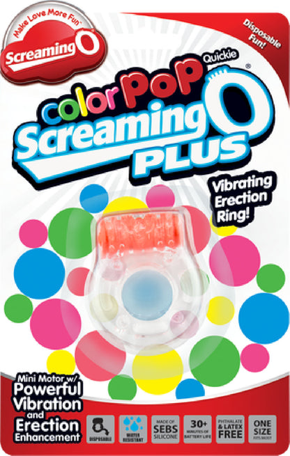 Screaming O Color Pop Quickie Plus (Blue)