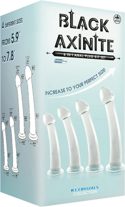 4 In 1 Anal Plug Kit Set (Smoke)