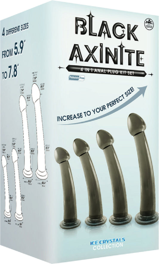 4 In 1 Anal Plug Kit Set (Smoke)