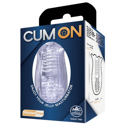 Pocket Jelly Masturbator 3.2" (Blue)