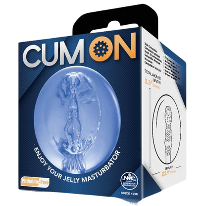 Pocket Jelly Masturbator 3.5" (Blue)