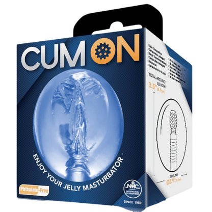 Pocket Jelly Masturbator 3.5" (Blue)