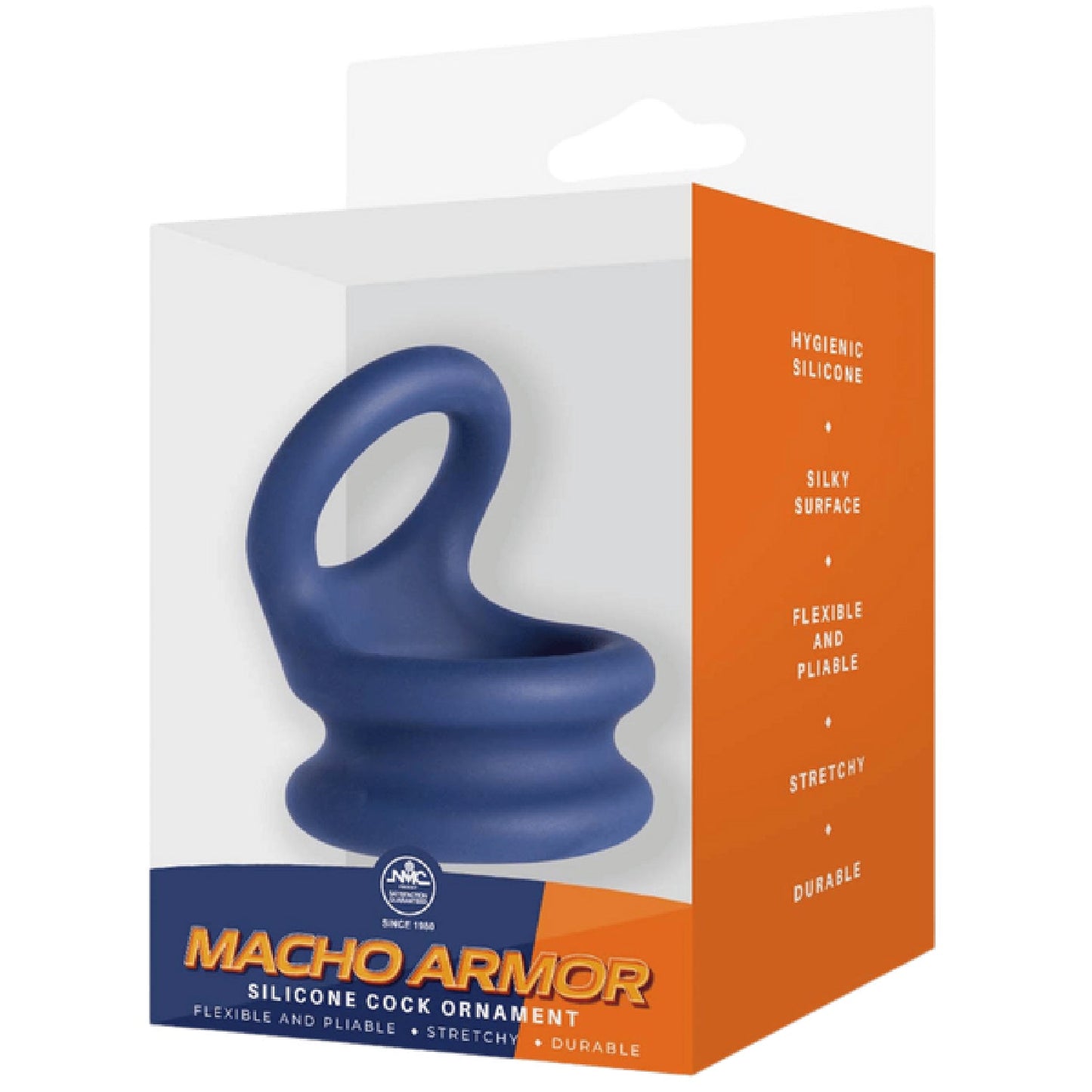 Silicone Cock Ring - Medium (Black)