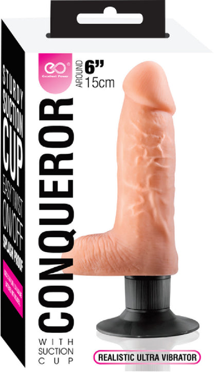 Conqueror 6" Dildo (Flesh)