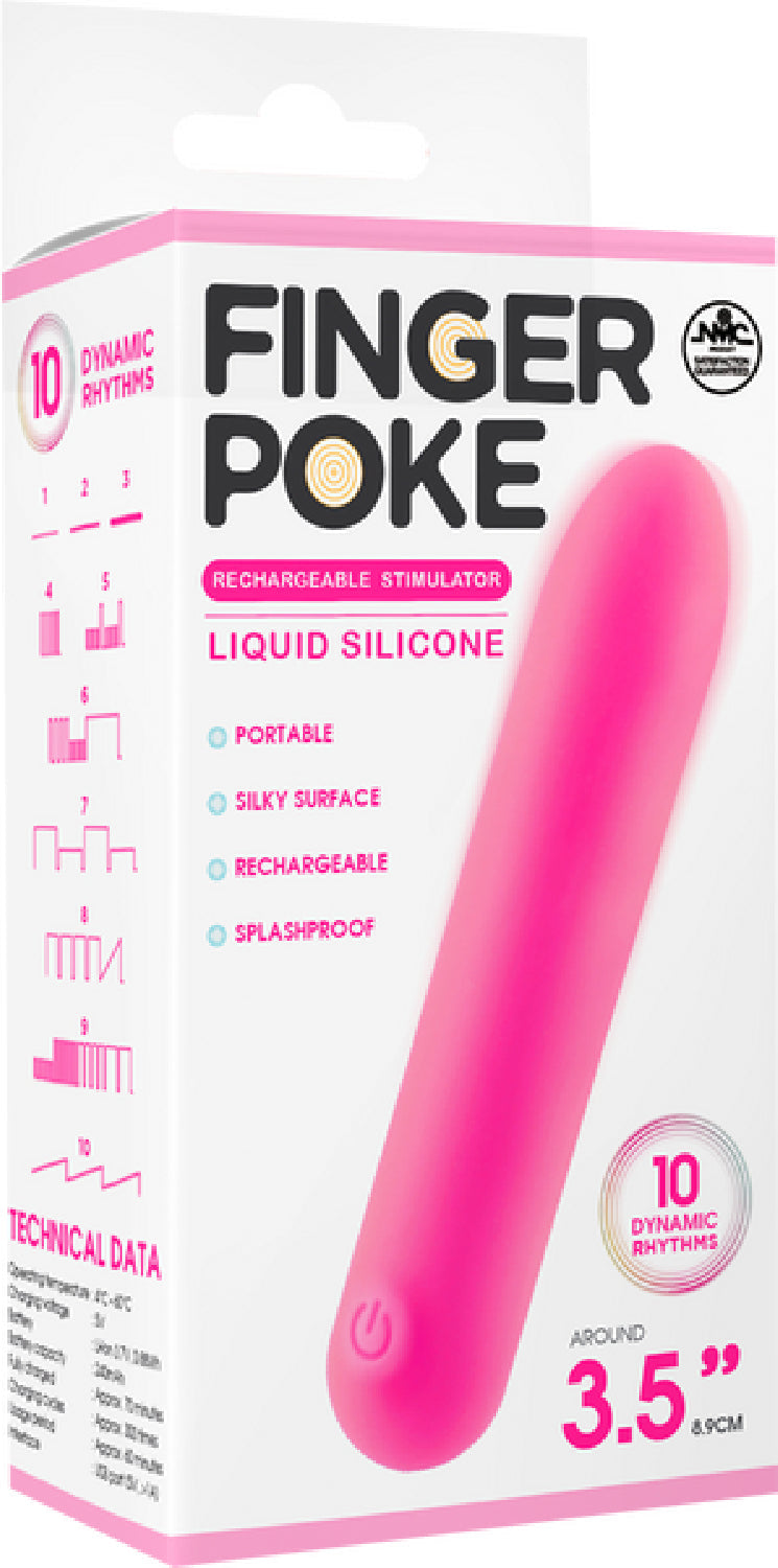 3.5" Rechargeable Stimulator (Purple)