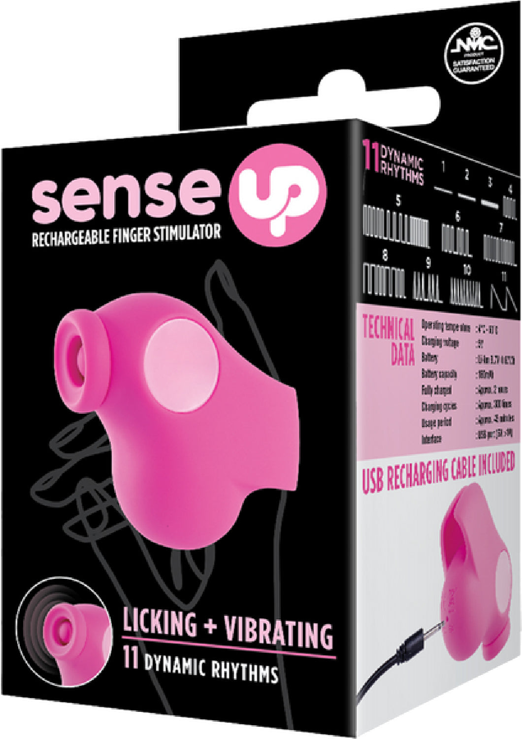 Rechargeable Finger Stimulator (Pink)