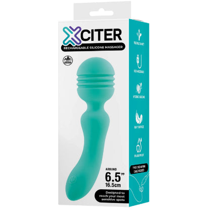 Exciter - Rechargeable Silicone Massager (Pink)