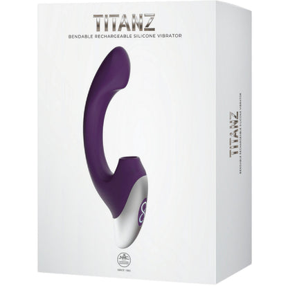 Thumping Rechargeable Silicone Vibrator (White)