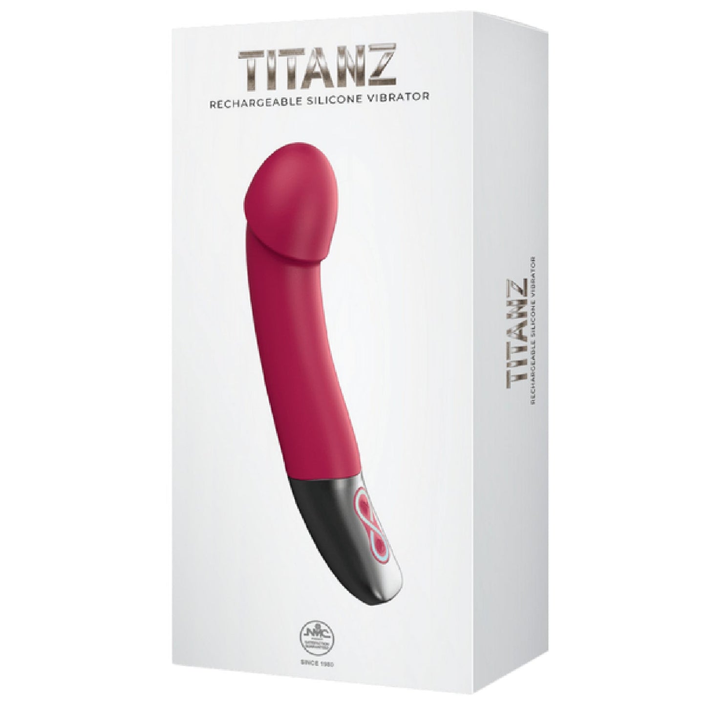 Rechargeable Silicone Vibrator (White)