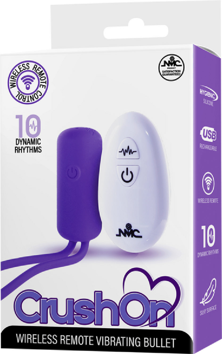 Wireless Remote Vibrating Bullet (Purple)