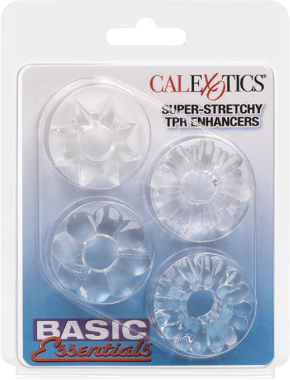Basic Essentials Super-stretchy TPR Enhancers (Clear)