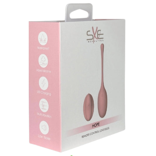 Hope - Romote Control Love Eggs (Pink)