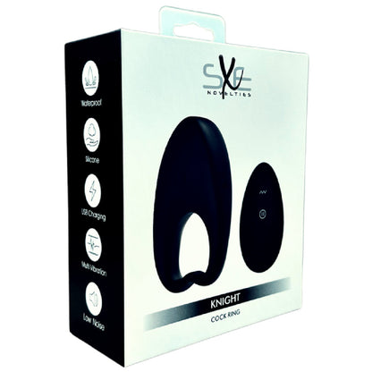 Knight - Remote Control Cockring (Black)