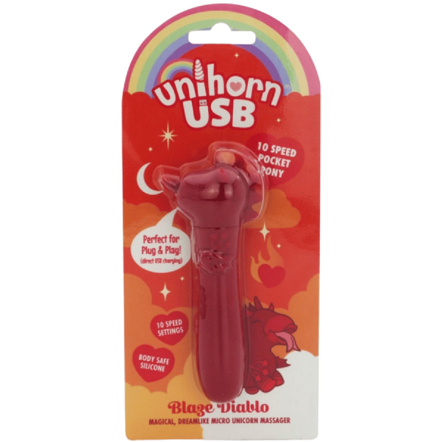Unihorn USB Bullet - Blaze Diablo (Red)