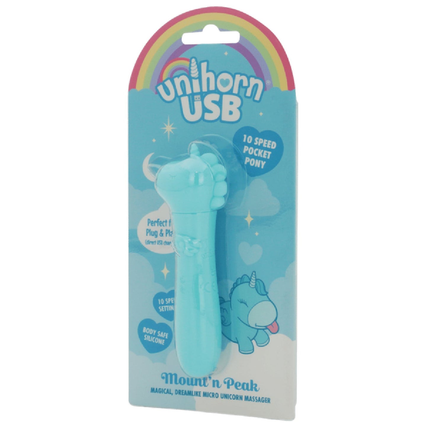 Unihorn USB Bullet - Mount'n Peak (Blue)