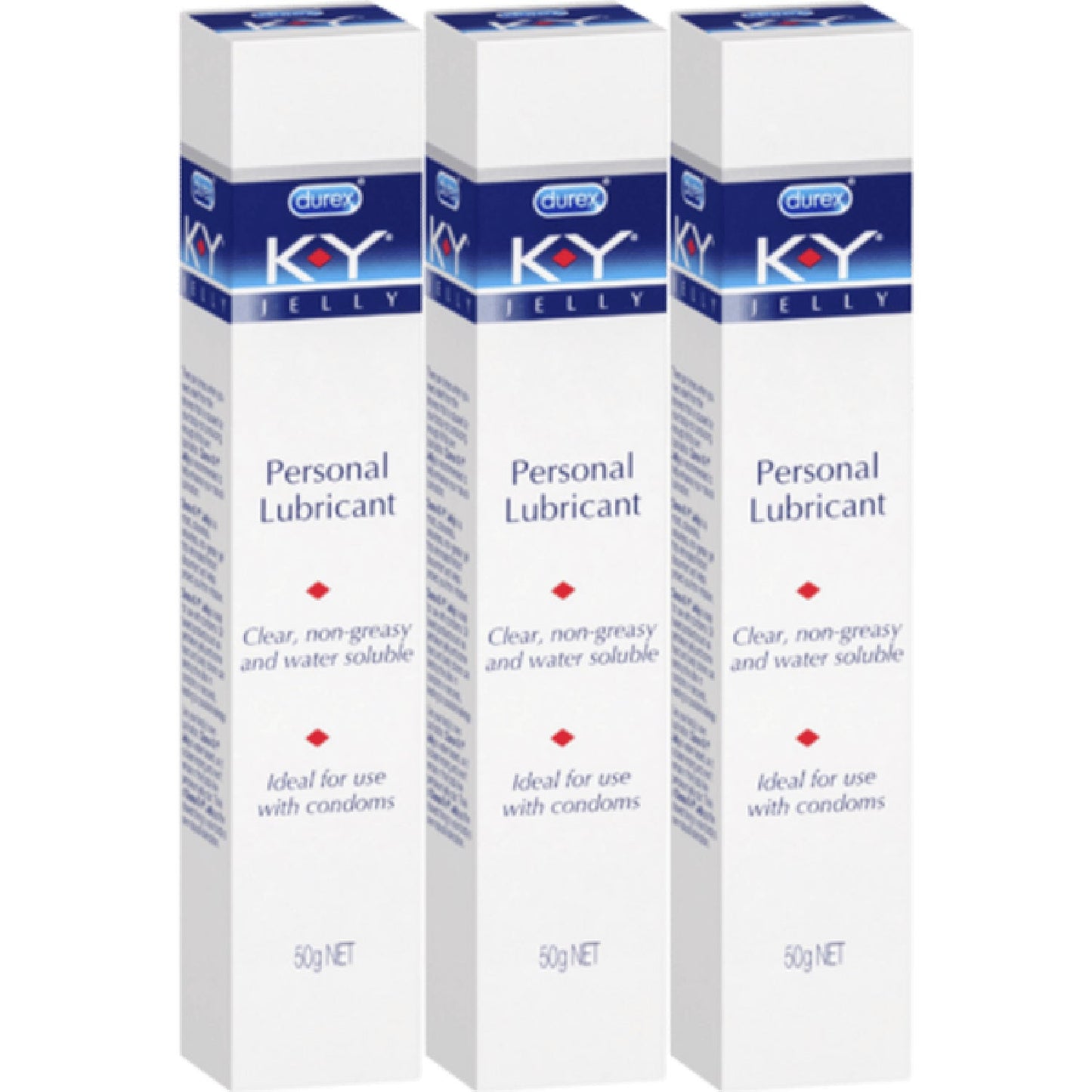 K-Y Personal Lubricant (3 X 50g Tray)