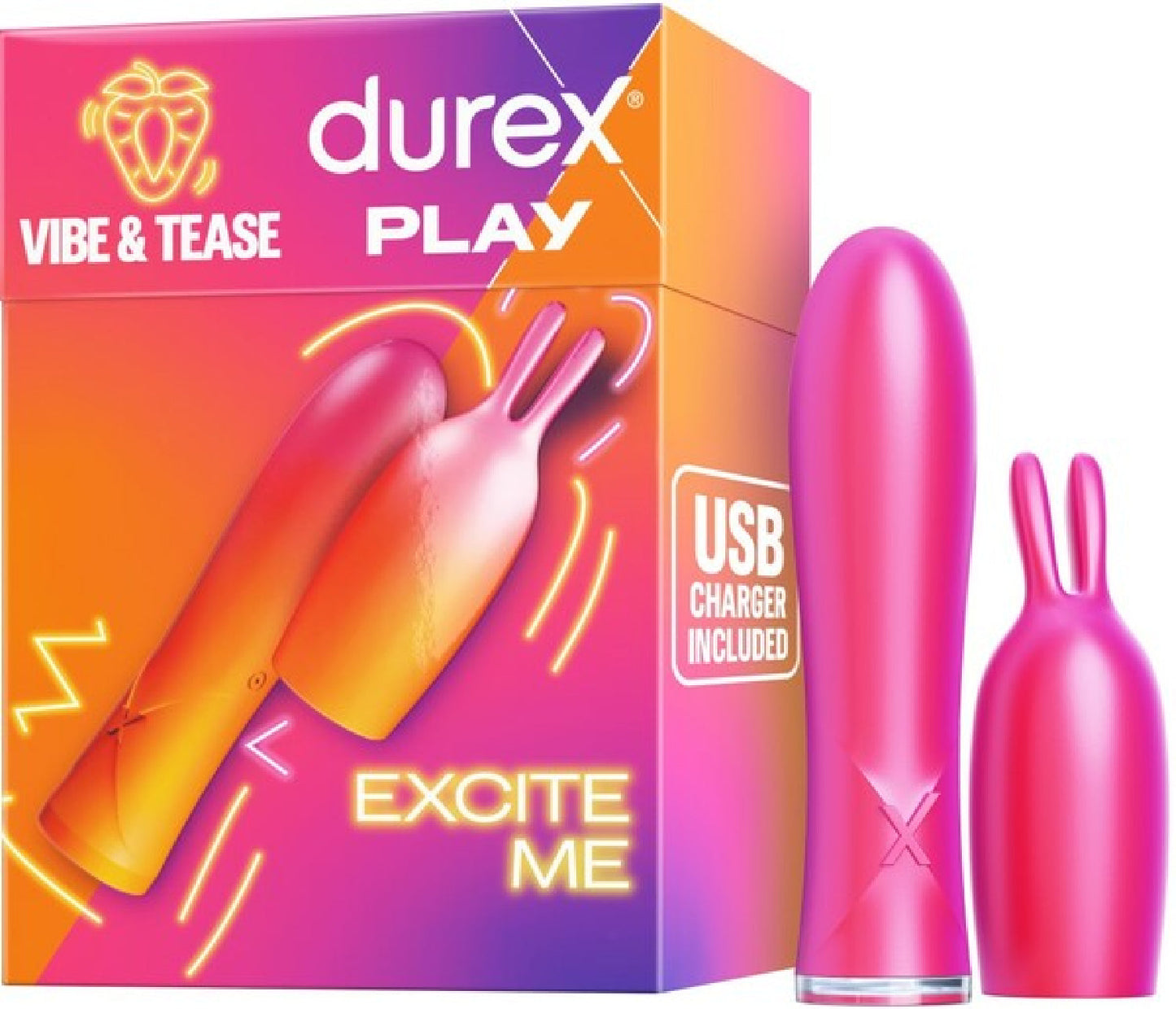 Play Vibe and Tease 2 In 1 Vibrator and Teaser Tip