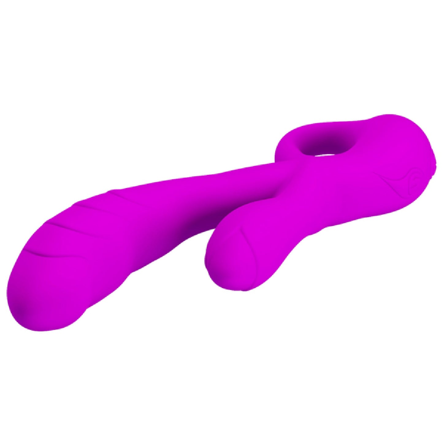 Silicone Powerful Vibrator - Budding (Purple)