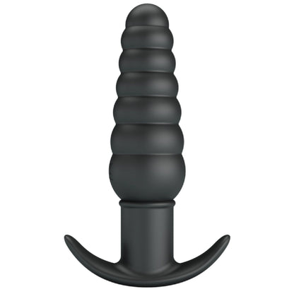 Silicone Butt Plug - Aeolis (Black)