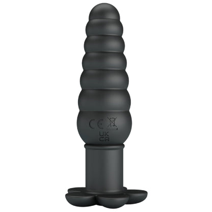 Silicone Butt Plug - Imron (Black)