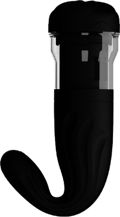 Rechargeable Breton Masturbator (Black)