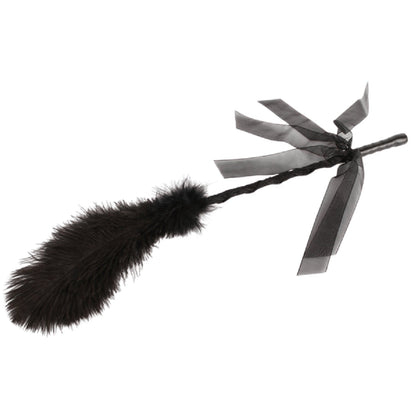 Tickler with Ribbon (Black)