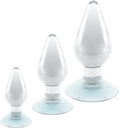 3 In 1 Anal Plug Kit Set (Smoke)