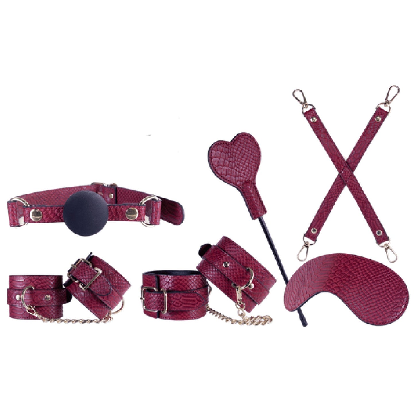 Sovereign Luxury Bondage Set (Red)