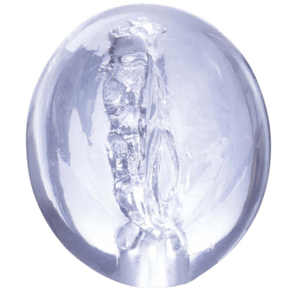 Pocket Jelly Masturbator 3.5" (Blue)