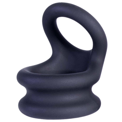 Silicone Cock Ring - Medium (Black)