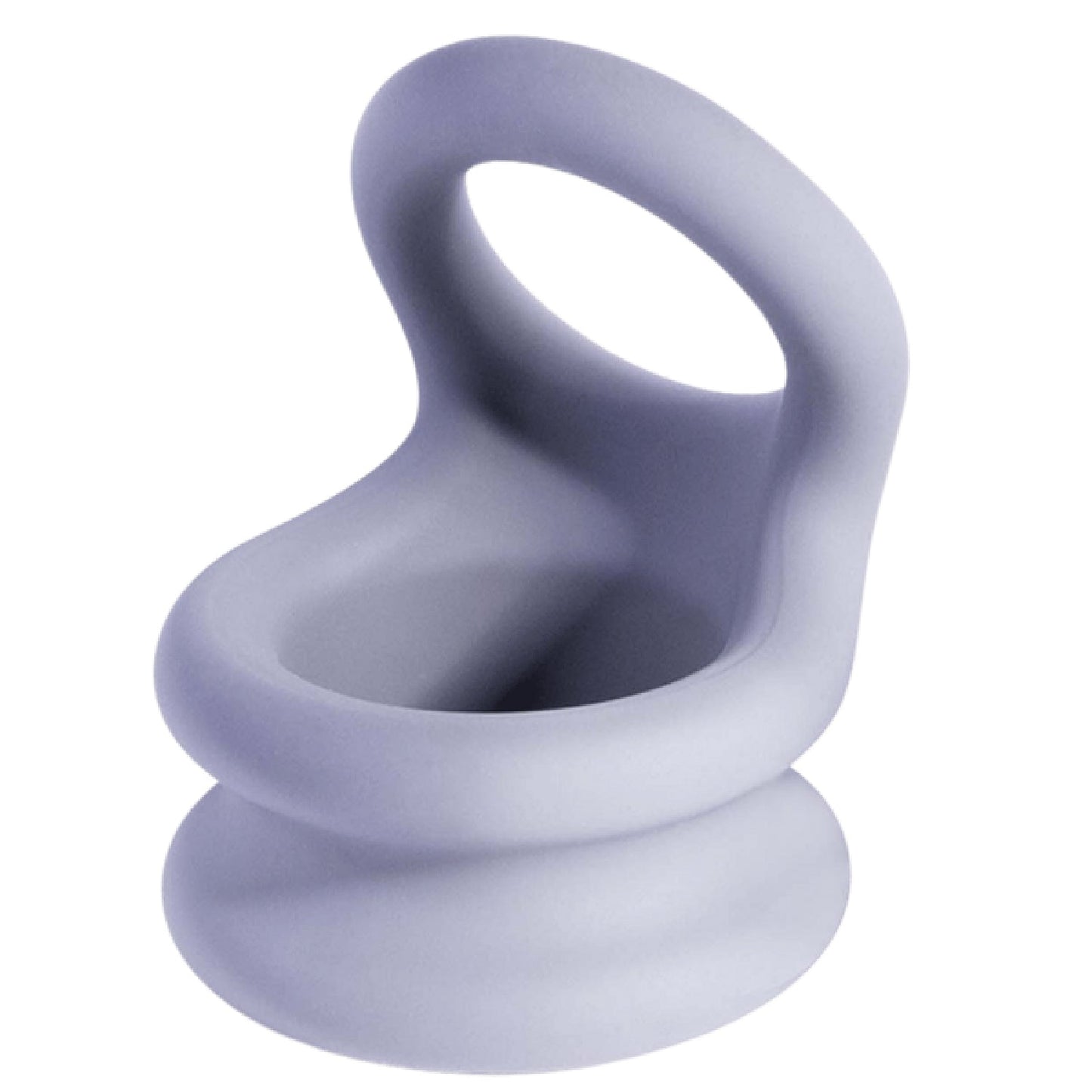 Silicone Cock Ring - Large (Black)