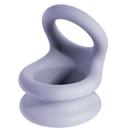 Silicone Cock Ring - Large (Black)