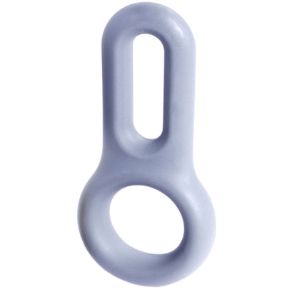 Silicone Cock and Ball Ring - (Black)