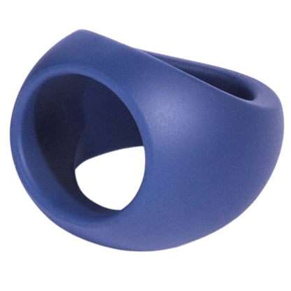 Silicone Cock and Ball Ring - (Black)