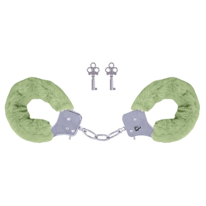 Furry Handcuffs (Green)