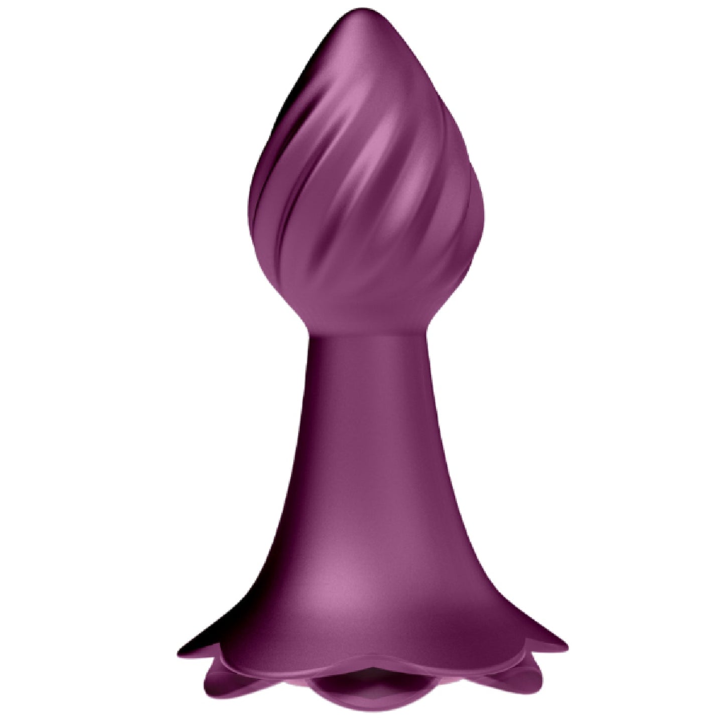 10 Rhythms Vibrating Anal Plug (Grey)