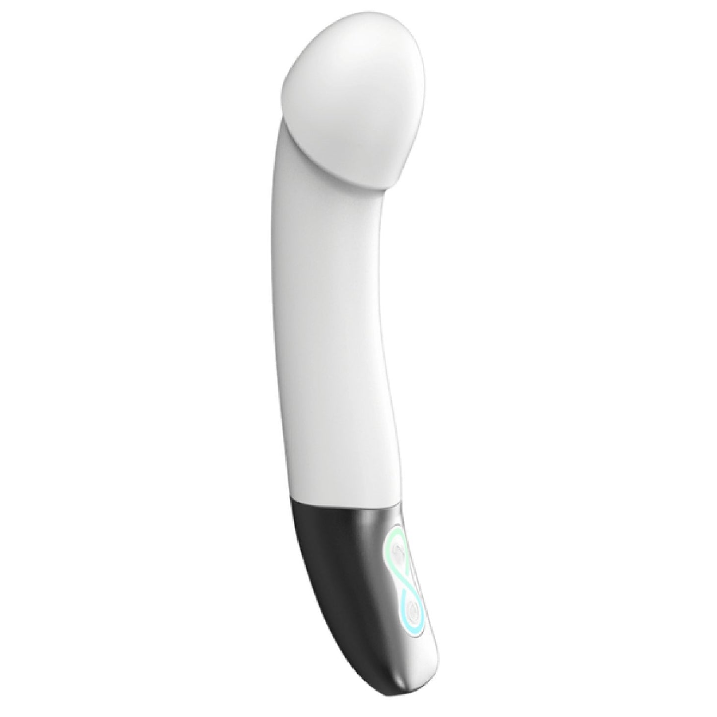 Rechargeable Silicone Vibrator (White)