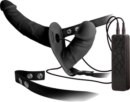 Double Thruster Strap-on (Flesh)